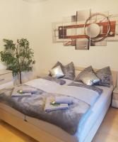 Posteľ alebo postele v izbe v ubytovaní Ferienwohnung Andrejcic