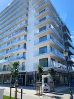 Plán poschodí v ubytovaní Balticus Apartament 2 pokoje, 5-piętro, klimatyzacja, widok na morze, duży balkon, garaż, internet