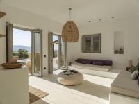 Posedenie v ubytovaní Casa Botanica Luxury Villas Antiparos