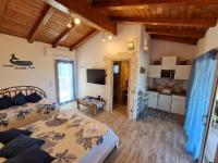 Kuchyňa alebo kuchynka v ubytovaní Montilisciu Cottage