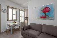 Posezení v ubytování cattleya suite lindos