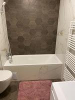A bathroom at Superb Mýto Apartment