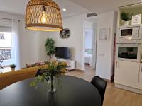 Kuchyň nebo kuchyňský kout v ubytování Pavone Apartments Málaga