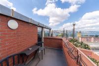 A balcony or terrace at Elanaz Hotel