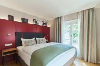 Boutique Hotel Orangerieにあるベッド
