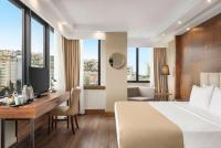 Postel nebo postele na pokoji v ubytování Ramada Plaza by Wyndham Samsun