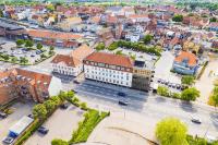 Nespecifikovaný výhled na destinaci Aabenraa nebo výhled na město při pohledu z hotelu