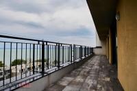 A balcony or terrace at ELLBy Apartman - PENTHOUSE - hostAID