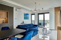 A seating area at ELLBy Apartman - PENTHOUSE - hostAID