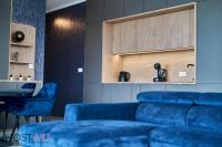 A seating area at ELLBy Apartman - PENTHOUSE - hostAID