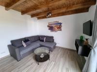 Posezení v ubytování Apartamento en Mala con vista al mar