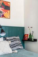 Posteľ alebo postele v izbe v ubytovaní Berky Kúria - Stylish cottage in the Hills of Tolna for 16people