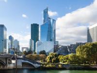 Widok na miasto Argenteuil z tego apartamentu