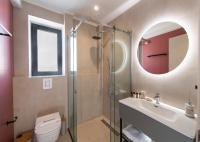 Kúpeľňa v ubytovaní RIZOMATA LUXURY VILLAS