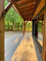 Plan piętra w obiekcie L estanguet maison octogonale en forêt