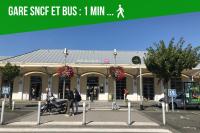 Plán poschodí v ubytovaní LOC TROTTEUR LE PIVOINE Studio Grand confort, Gare SNCF de Lourdes
