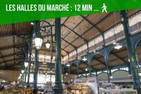 Plán poschodí v ubytovaní LOC TROTTEUR LE PIVOINE Studio Grand confort, Gare SNCF de Lourdes