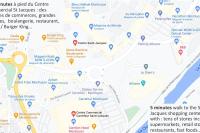 Plan piętra w obiekcie Le 46 - T2 rénové, confortable proche centre-ville