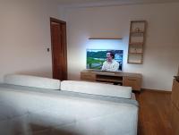 TV a/nebo společenská místnost v ubytování Nibela Apartments II
