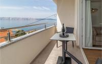 Balkon lub taras w obiekcie Cozy Apartment In Klenovica With Wifi