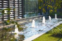 A garden outside Belgravia Serviced Residence Wuxi