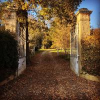 Vonkajšia záhrada v ubytovaní Chateau du Grand Lucay
