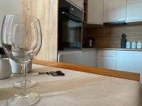 Kuchyňa alebo kuchynka v ubytovaní Apartamenty Zander