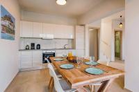A kitchen or kitchenette at Villa Nikos Olivestone by Villa Plus