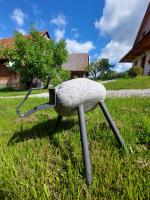 Vonkajšia záhrada v ubytovaní Ca' Fam Chalets