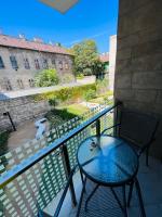Balkón alebo terasa v ubytovaní B 205, apartments in the heart of the Jewish quarter