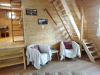 A seating area at Chatka vo Vysokých Tatrách