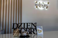 Certyfikat, podpis lub inny dokument wystawiony w obiekcie Hotel 107