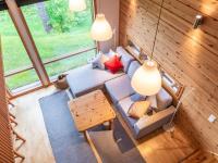 Posezení v ubytování Holiday Home Kanervarinne by Interhome