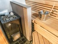 Kuchyň nebo kuchyňský kout v ubytování Holiday Home Kanervarinne by Interhome