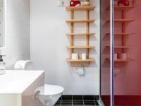 Koupelna v ubytování Holiday Home Kanervarinne by Interhome