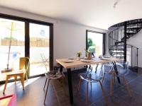 Część wypoczynkowa w obiekcie Holiday Home Le Rahic by Interhome