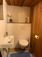 A bathroom at Bauernhof Lehengut