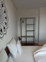 Postel nebo postele na pokoji v ubytování PALAVIA Apartments