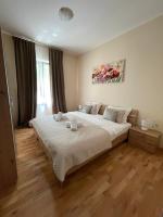 Posteľ alebo postele v izbe v ubytovaní Apartment Vista Kali