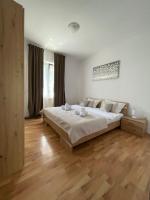 Posteľ alebo postele v izbe v ubytovaní Apartment Vista Kali