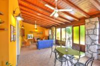 A seating area at Holiday home with private pool, Solarino