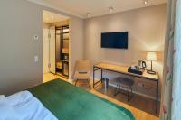 Boutique Hotel Orangerieにあるベッド