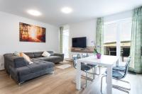 TV a/nebo společenská místnost v ubytování Mountain Apartments Klínovec Hexagon