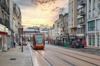 Widok na miasto Le Mans z tego apartamentu