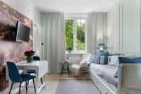 Posteľ alebo postele v izbe v ubytovaní Elite Apartments Boho Old Town