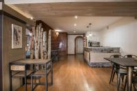 Kuchyň nebo kuchyňský kout v ubytování Hotel SNÖ Mont Romies