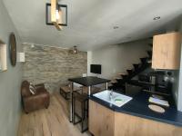 Telewizja i/lub zestaw kina domowego w obiekcie Studio Centre Ville Chinon