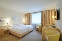 TV a/nebo společenská místnost v ubytování Hotel Scherer