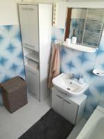 Kúpeľňa v ubytovaní Lívia Apartman - Zalakaros