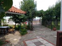 A garden outside Villa Iris